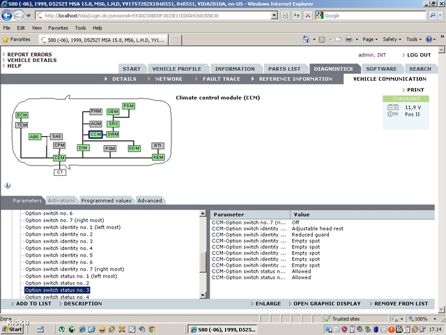 screenshot.1316 Volvo VIDA via VCT2000