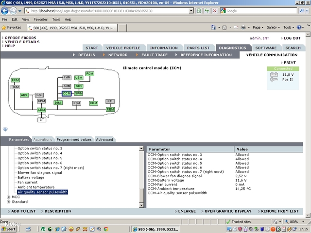 screenshot.1318 Volvo VIDA via VCT2000