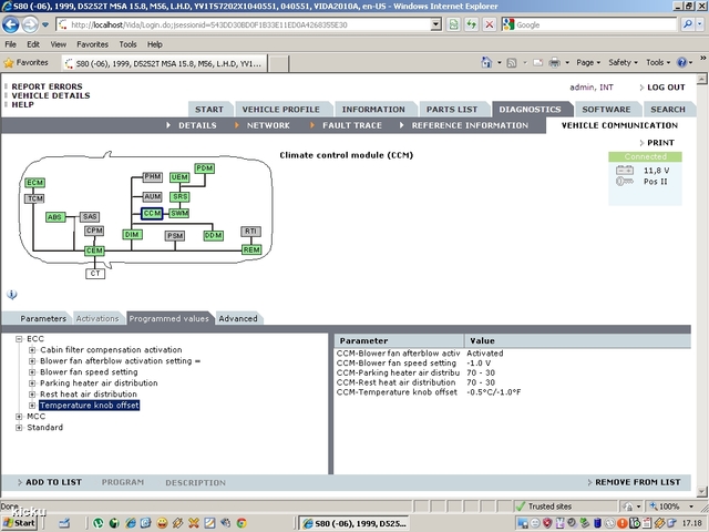 screenshot.1323 Volvo VIDA via VCT2000