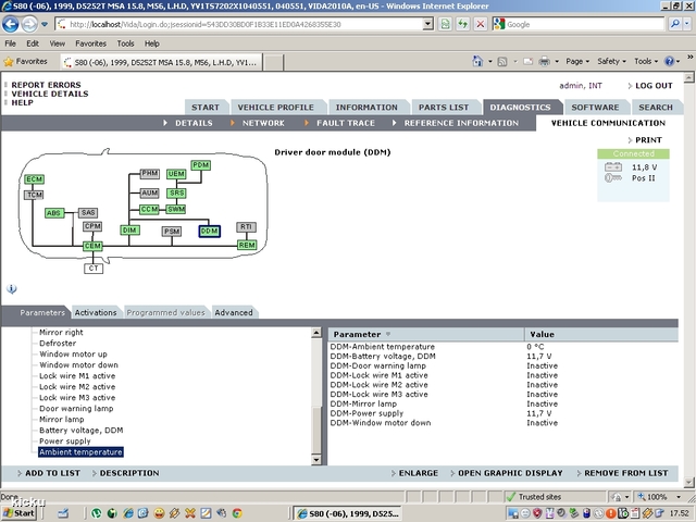 screenshot.1375 Volvo VIDA via VCT2000