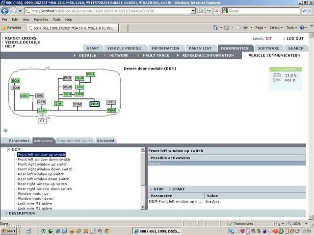 screenshot.1376 Volvo VIDA via VCT2000