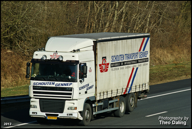 Schouten Transport - Gennep  BN-ST-71 Daf 