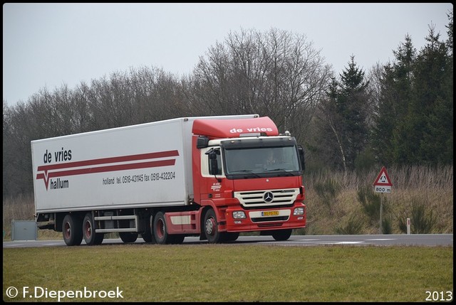 BS-PS-74 Mercedes Actros Mp2 De Vries Hallum-Borde actiefotos