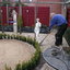 Tuin - Haag rond 't Rietple... - Garden construction of 't Riet-square 06-02-13