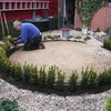 Tuin - Haag rond 't Rietple... - Garden construction of 't R...