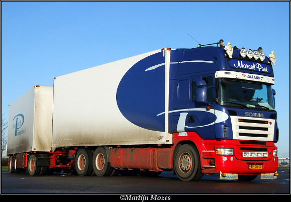 Marcel Post Scania R500 Vrachtwagens