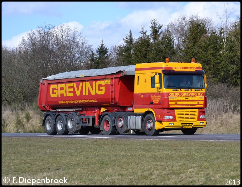 BR-LF-46 DAF XF Gebr Greving Groningen-BorderMaker - actiefotos