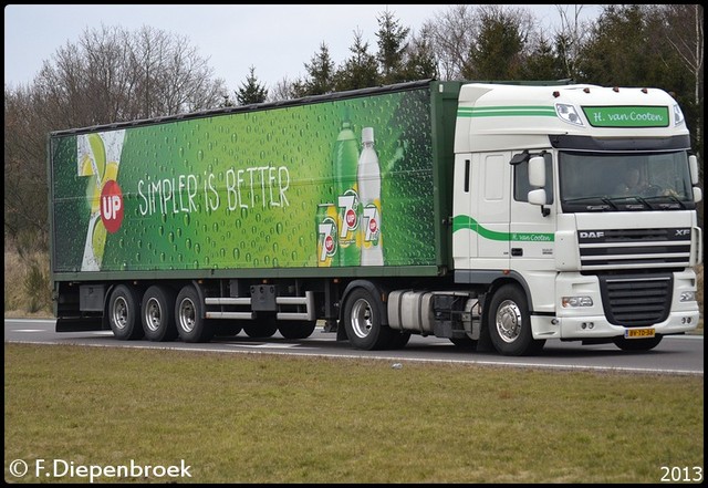 BV-TD-36 DAF XF105 H van Cooten-BorderMaker actiefotos