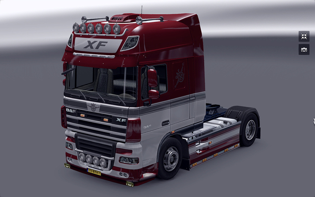 ets2 DAF XF105 rework by Dallyborr 2 ets2 Truck's