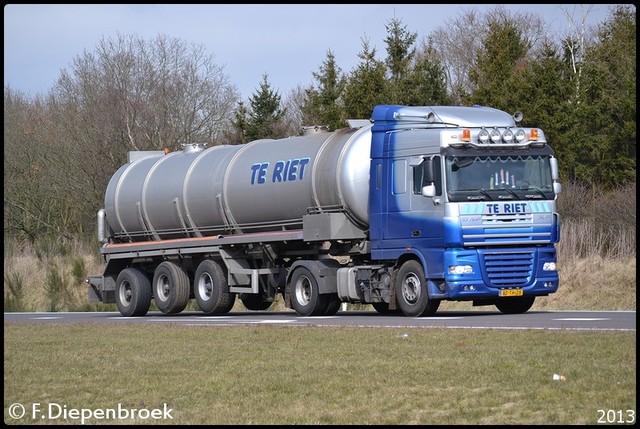 BT-TH-28 DAF XF105 Te Riet-BorderMaker actiefotos