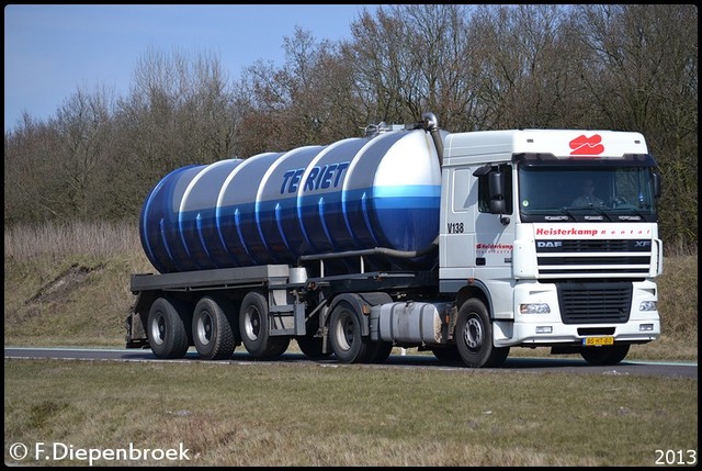 BS-HT-80 DAF XF105 Te Riet - Heisterkamp-BorderMak Rijdende auto's