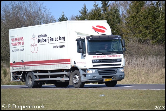 BS-ZP-21 DAF CF Van Spreuwel-BorderMaker Rijdende auto's