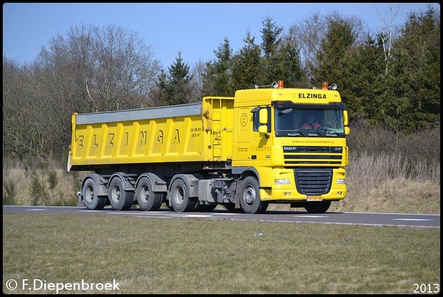 BT-HT-18 DAF XF105 Elzinga Uithuizermeeden-BorderM Rijdende auto's