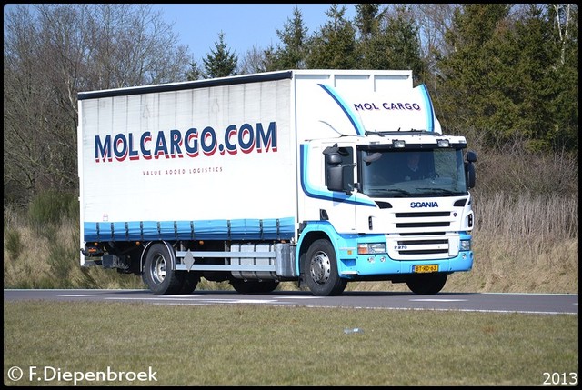 BT-RD-63 Scania P270 Mol Cargo-BorderMaker Rijdende auto's