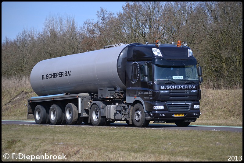 BX-ZZ-54 DAF CF B.Scheper Westerbork-BorderMaker - Rijdende auto's