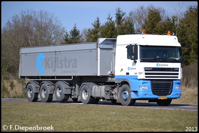 BZ-DH-64 DAF XF105 Kijlstra Van der Wiel-BorderMak Rijdende auto's