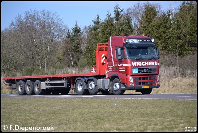 BZ-HN-80 Volvo FH Wighers Schoonoord-BorderMaker Rijdende auto's