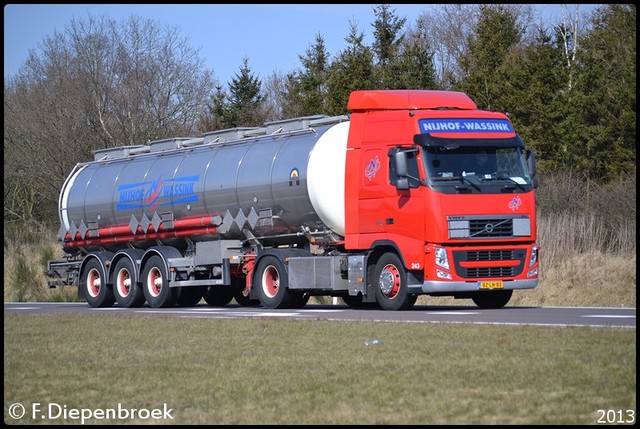 BZ-LN-83 Volvo FH Nijhof Wassink-BorderMaker Rijdende auto's