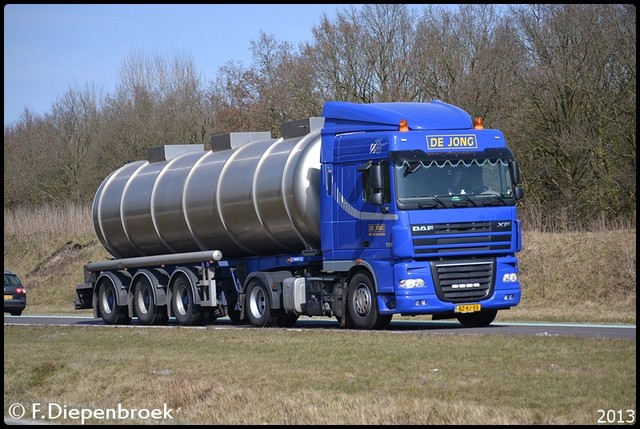 BZ-RJ-55 DAF XF105 De Jong Sint Nicolaasga2-Border Rijdende auto's