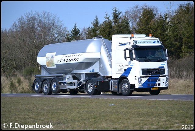 BZ-SR-68 Volvo FH Vendrig Transport-BorderMaker Rijdende auto's