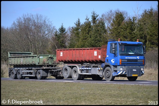 BJ-ZH-60 DAF 85CF Van Gansewinkel-BorderMaker Rijdende auto's