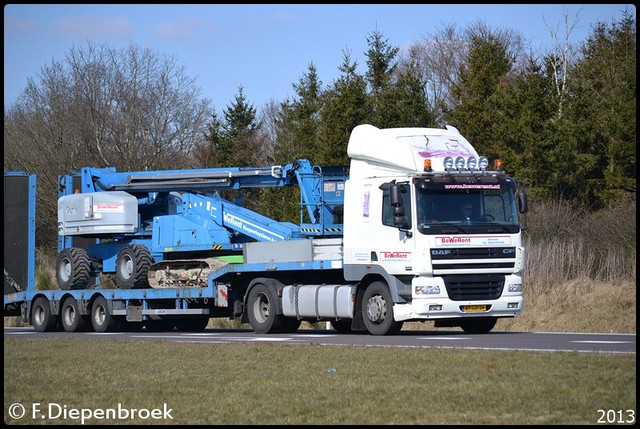 BP-LD-34 DAF CF BeWe Rent Emmen-BorderMaker Rijdende auto's