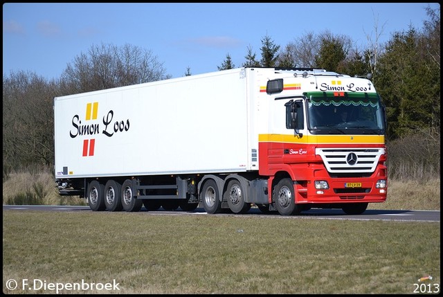 BT-LV-39 Mercedes Actros Mp2 Simon Loos-BorderMake Rijdende auto's