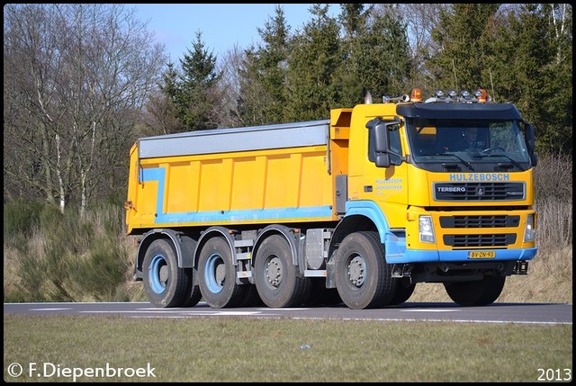 BV-ZN-93 Terberg FM2000 Hulzebosch Beilen-BorderMa Rijdende auto's