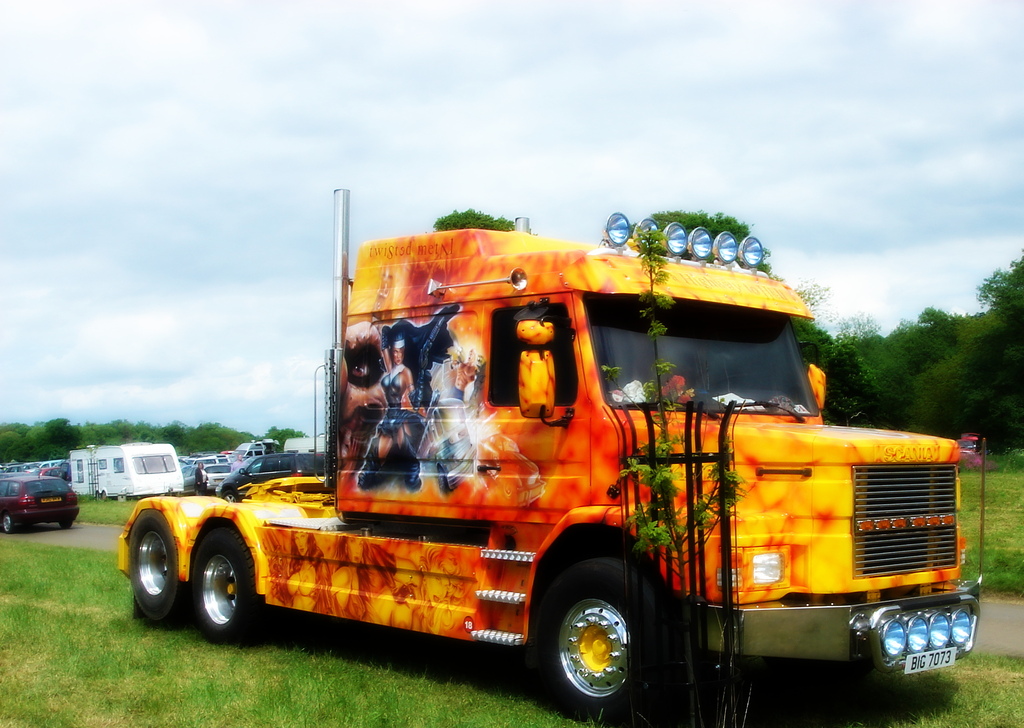 Scania Bonnetted and customised - 