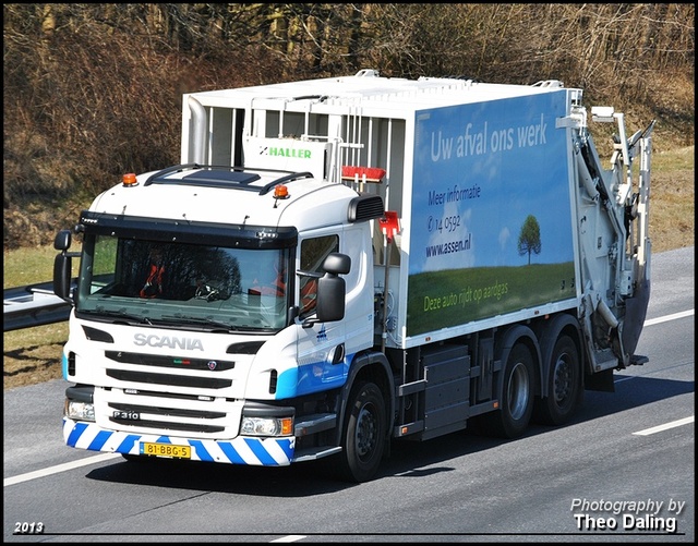 Afvalbeheer Assen - Assen  81-BBG-5 Scania