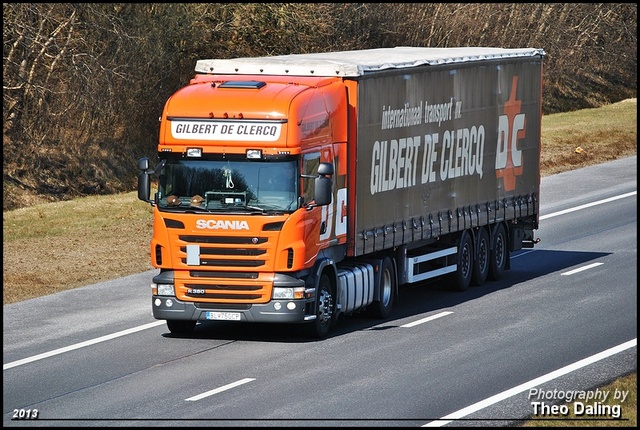 Clercq, Gilbert de - Sint-Niklaas (B)  BL 750CP Scania