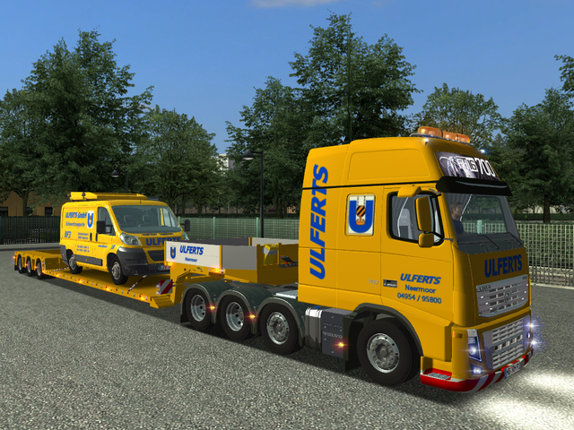 gts-ats Volvo Fh16 700 8x4 doll 3achs bf3 Ulferts  GTS COMBO'S