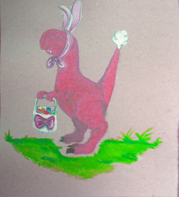 easter-dinosaur Picture Box