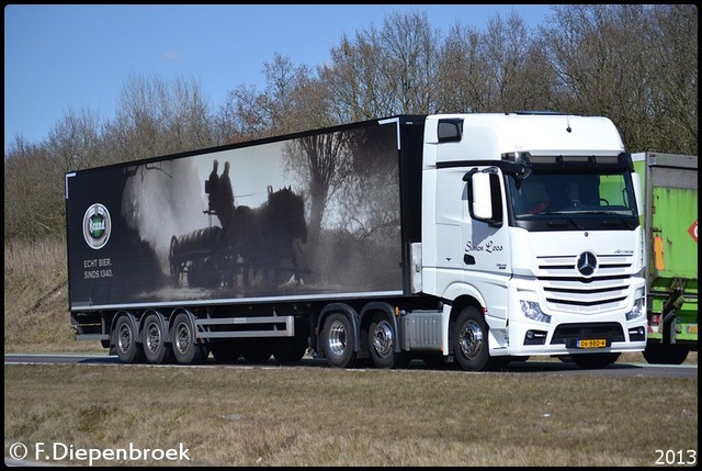 06-BBD-4 Mercedes Actros MP4 Simon Loos brand bier Rijdende auto's