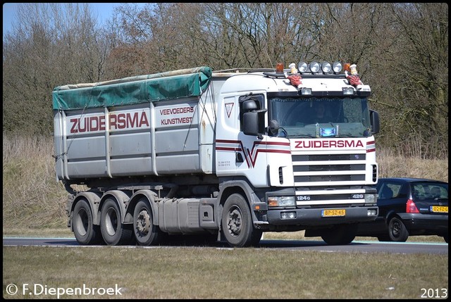 BP-SZ-45 Scania 124G 420 Zuidersma-BorderMaker Rijdende auto's