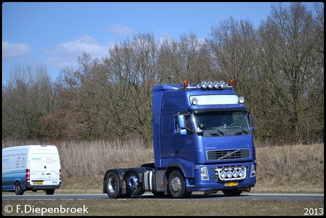 BS-LG-95 Volvo FH-BorderMaker Rijdende auto's