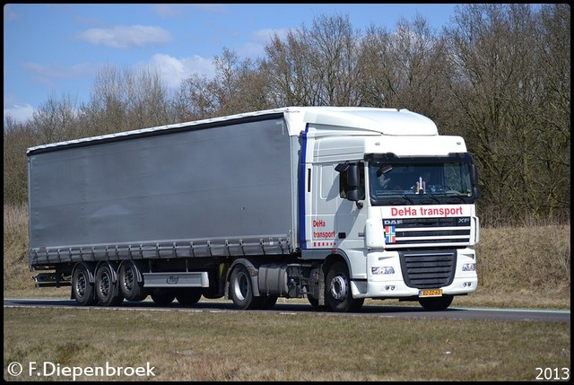 BZ-ZZ-63 DAF XF105 DeHa Transport-BorderMaker Rijdende auto's