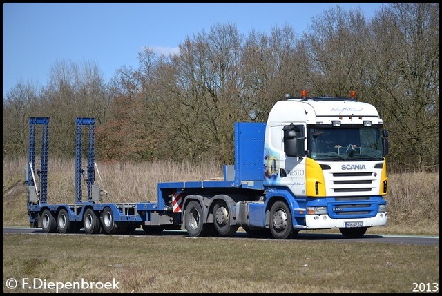 NOH-AF163 Scania R420 Westo-BorderMaker Rijdende auto's