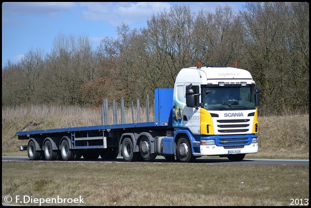 NOH-D418 Scania G420 Westo-BorderMaker Rijdende auto's