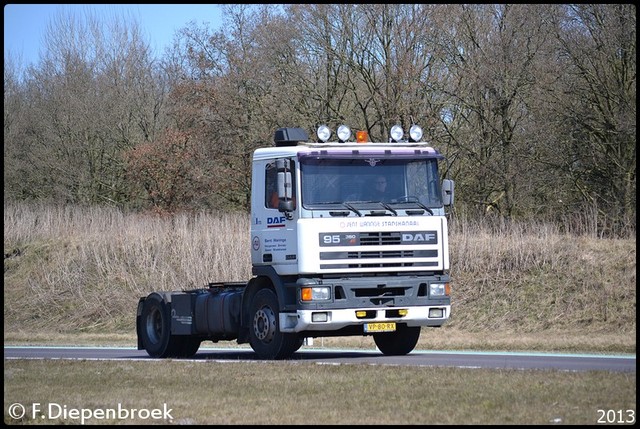 VP-80-RX DAF 95 Sent Wanninge Stadskanaal-BorderMa Rijdende auto's