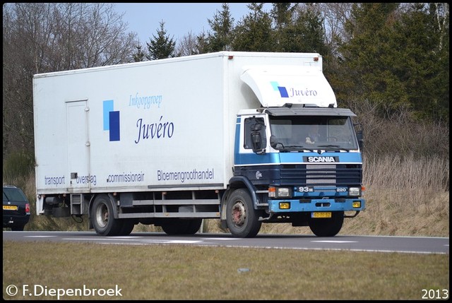 BD-PF-52 Scania 93M Juvero-BorderMaker Rijdende auto's