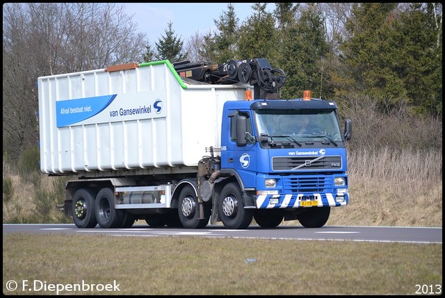 BJ-PB-77 Volvo FM12  Van Gansewinkel-BorderMaker Rijdende auto's