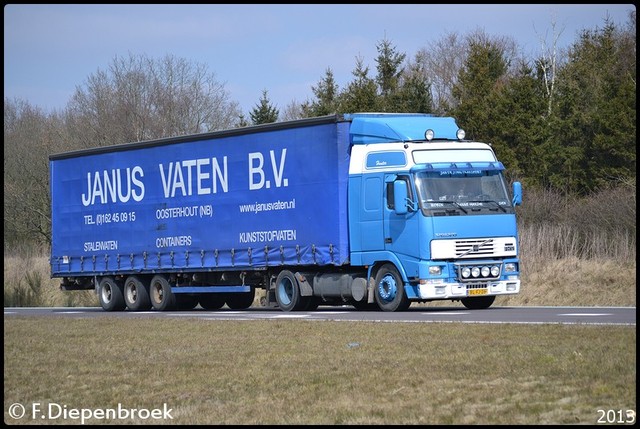 BL-FJ-26 Volvo FH12 Jan de Jong Transport-BorderMa Rijdende auto's