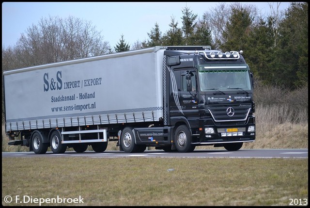 BS-FD-03 Mercedes Actros MP2 S & S Import Export S Rijdende auto's