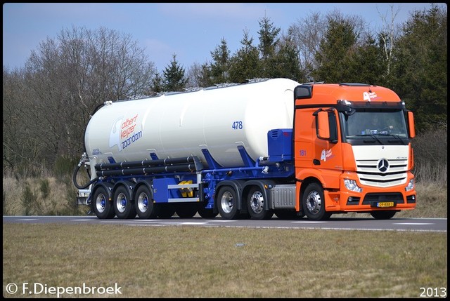 09-BBB-3 Mercedes Actros MP4 Albert Keijzer-Border Rijdende auto's