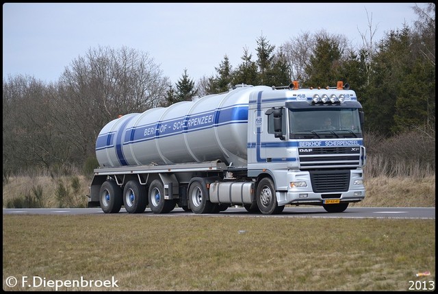 BP-NX-41 DAF XF Berkhof Scherpenzeel-BorderMaker Rijdende auto's