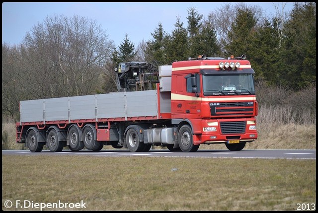 BR-ZS-72 DAF XF H.n Rijdende auto's