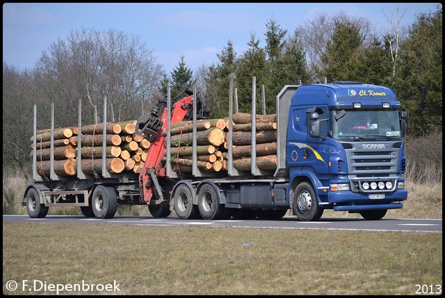 CLP-UK120 Scania R CL Kroner Lewinghausen-BorderMa Rijdende auto's