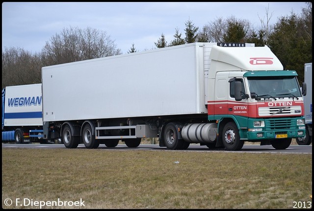 BL-NL-70 Volvo FM Otten Hoogeveen NL-BorderMaker Rijdende auto's