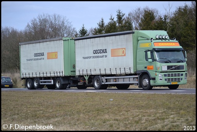 BP-ZT-92 Volvo FM Oegema Transport-BorderMaker Rijdende auto's